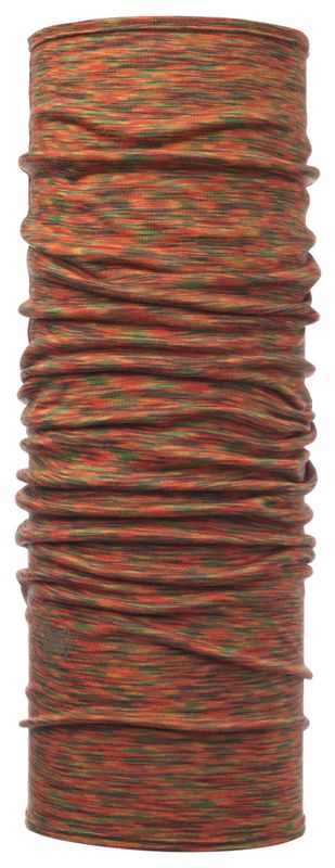 Тонкий шерстяной шарф-труба Buff Cedar Multi Фото 1