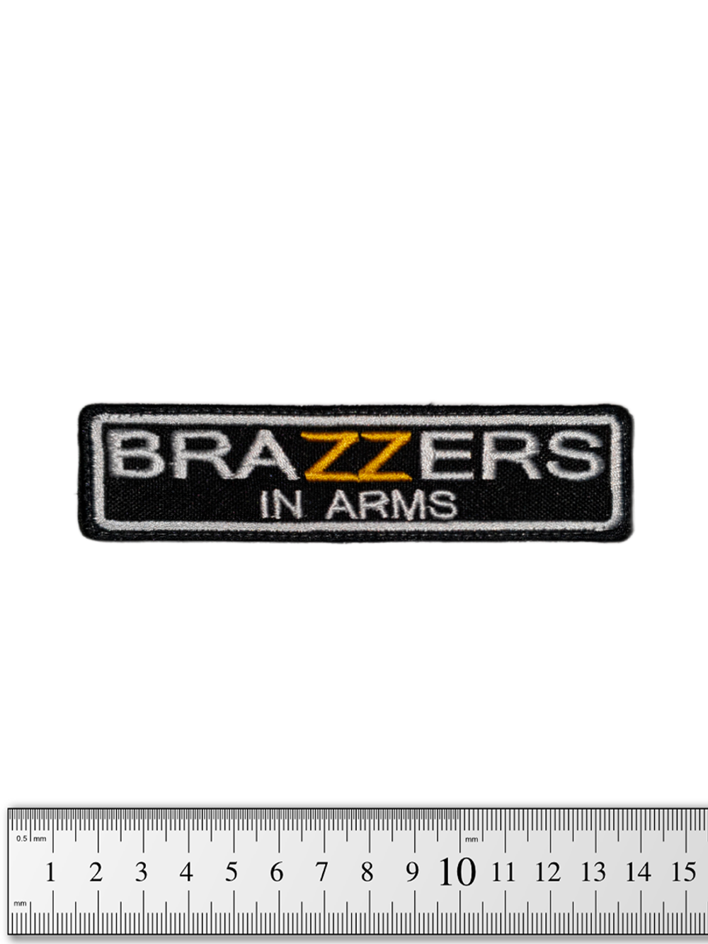 Шеврон Brazzers in Arms лента вышивка