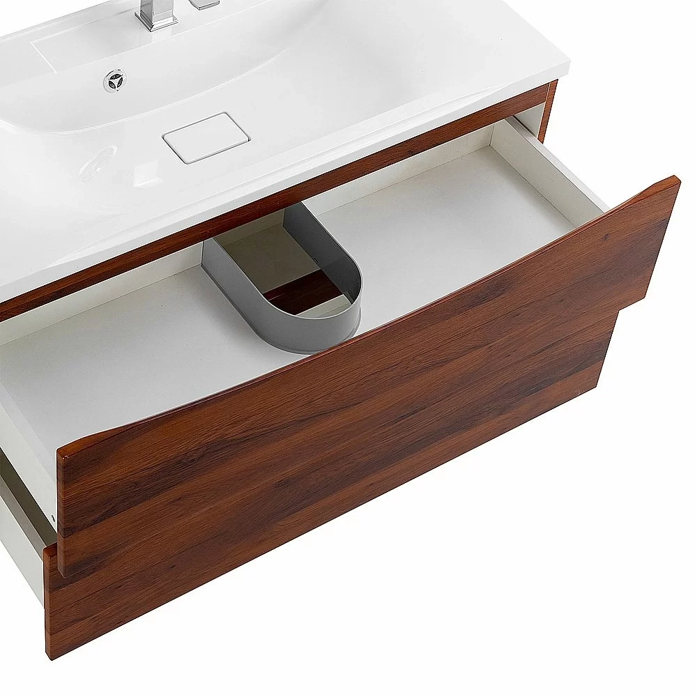 Тумба с раковиной Belbagno MARINO 100 подвесная Rovere Ciliegio