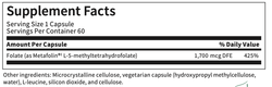 L-Methylfolate 60 капсул SFI Health