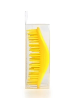 [Solomeya] Арома-расческа для сухих и влажных волос с АРОМАТОМ ЛИМОНА мини Aroma Brush For Wet&Dry Hair Lemon Mini, 1шт