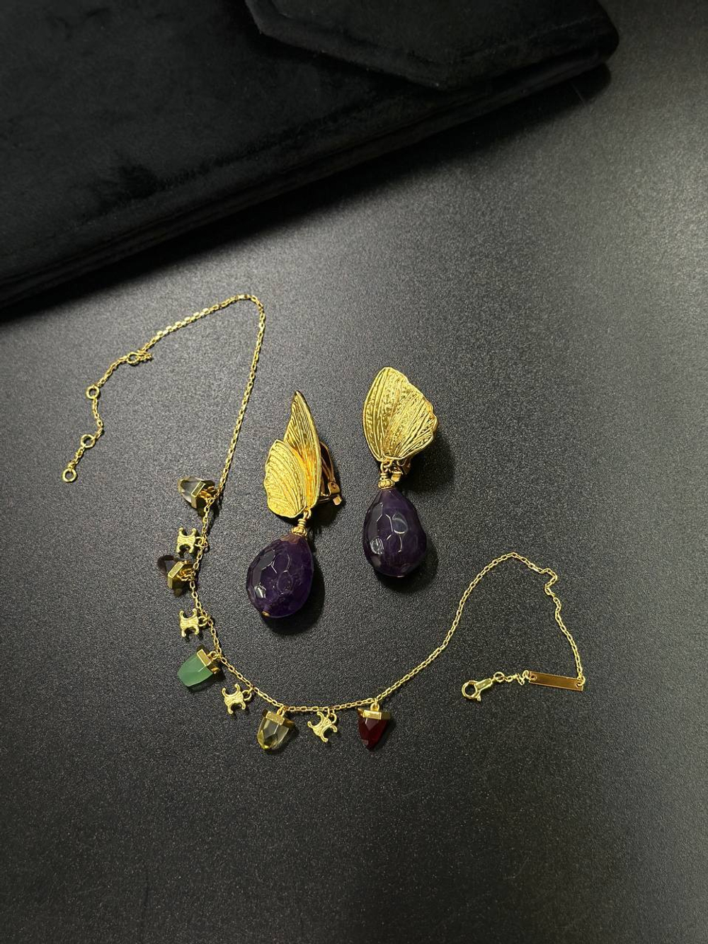 Серьги Yves Saint Laurent