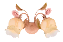 B0988/2W PINK+GREEN (3) Бра