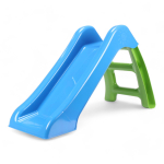 Горка детская 70 см, синий/зеленый