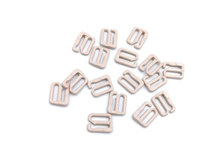 Крючки, металл, 10 мм, серебристый пион, шт