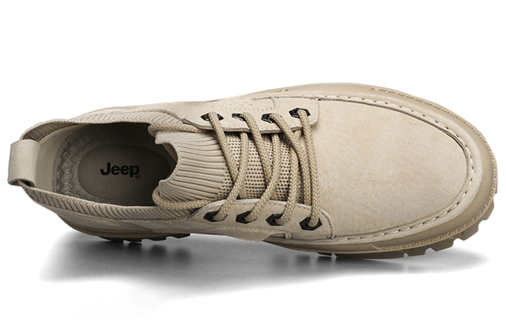Jeep Work Boots Men"s Low top Sand