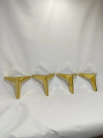 Ножки мебельные Звезда золото 13см/4шт