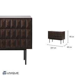 Комод с 2 секциями Unique Furniture Latina