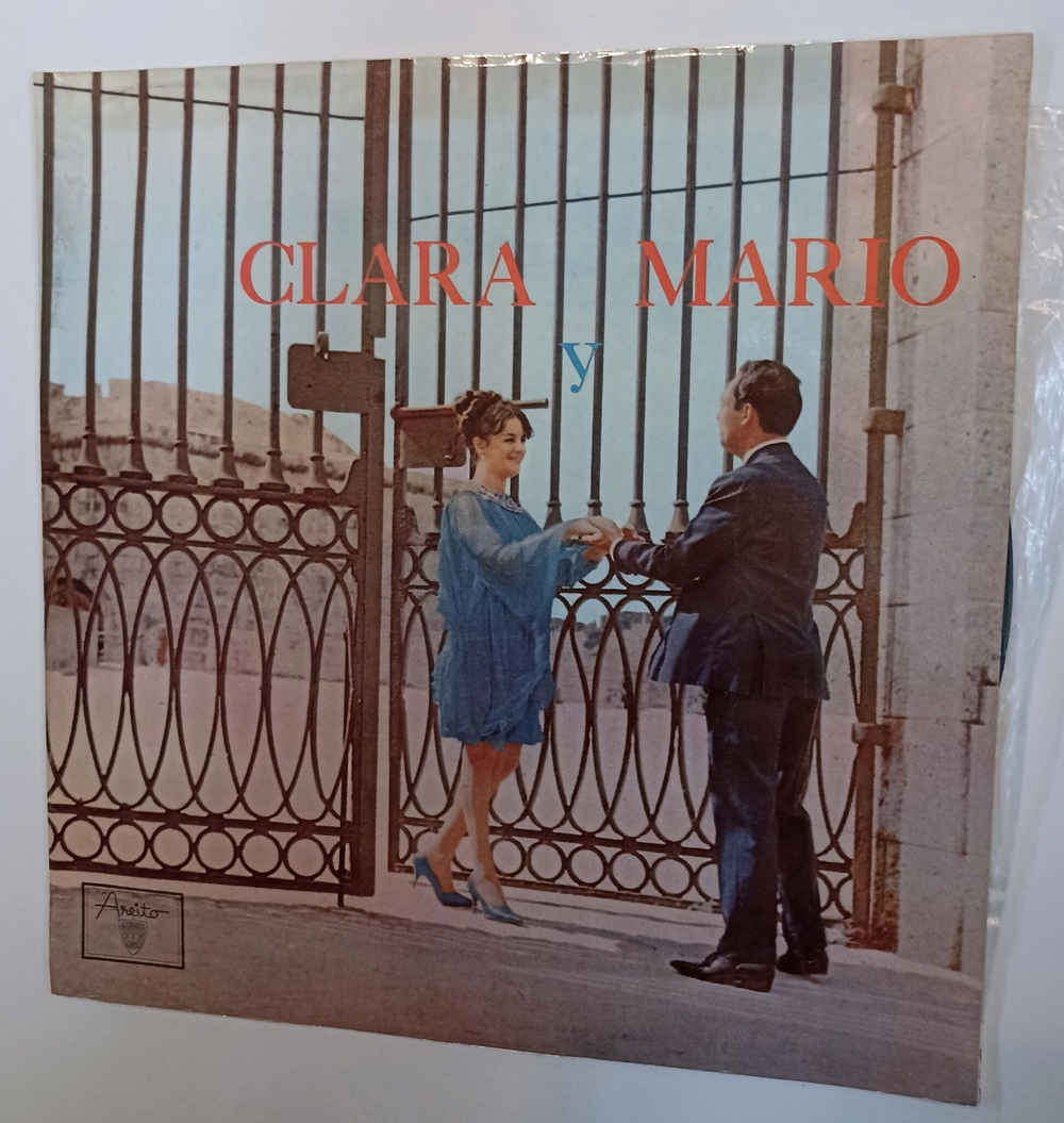 Винтажная виниловая пластинка LP Clara Y Mario (Cuba 1979)