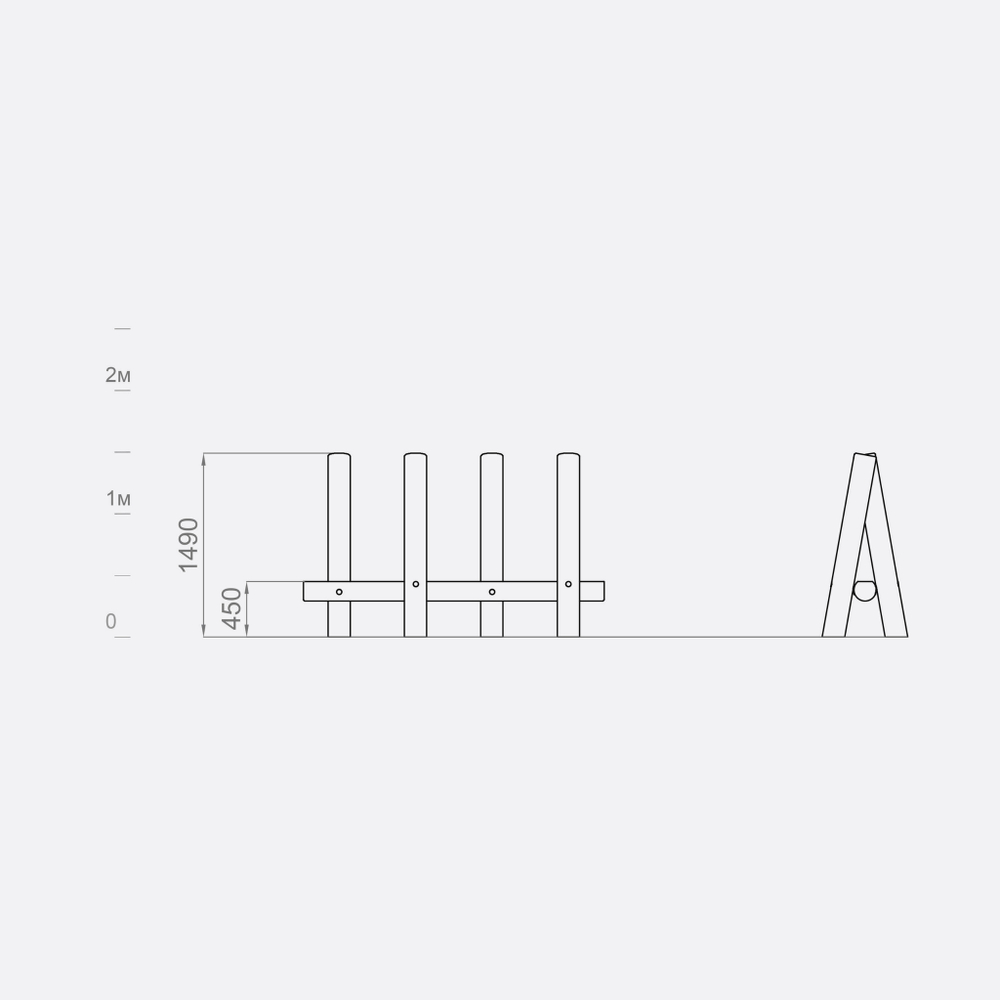 Игровой элемент для детской площадки «LE-07.01»