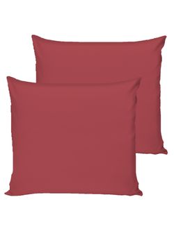 Наволочка комплект 2шт Полисатин Simple House "Малина" 70x70 см