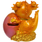 Фигурка «Дракоша с богатством» 9,5*8,5*7 см, микс