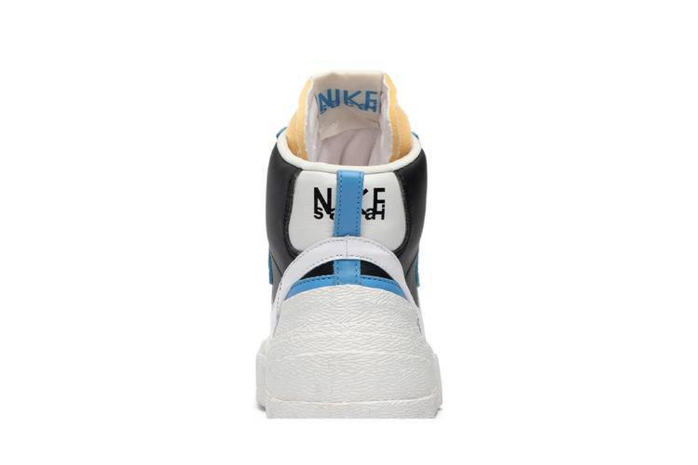 Кроссовки Sacai X Nike Blazer Black Blue
