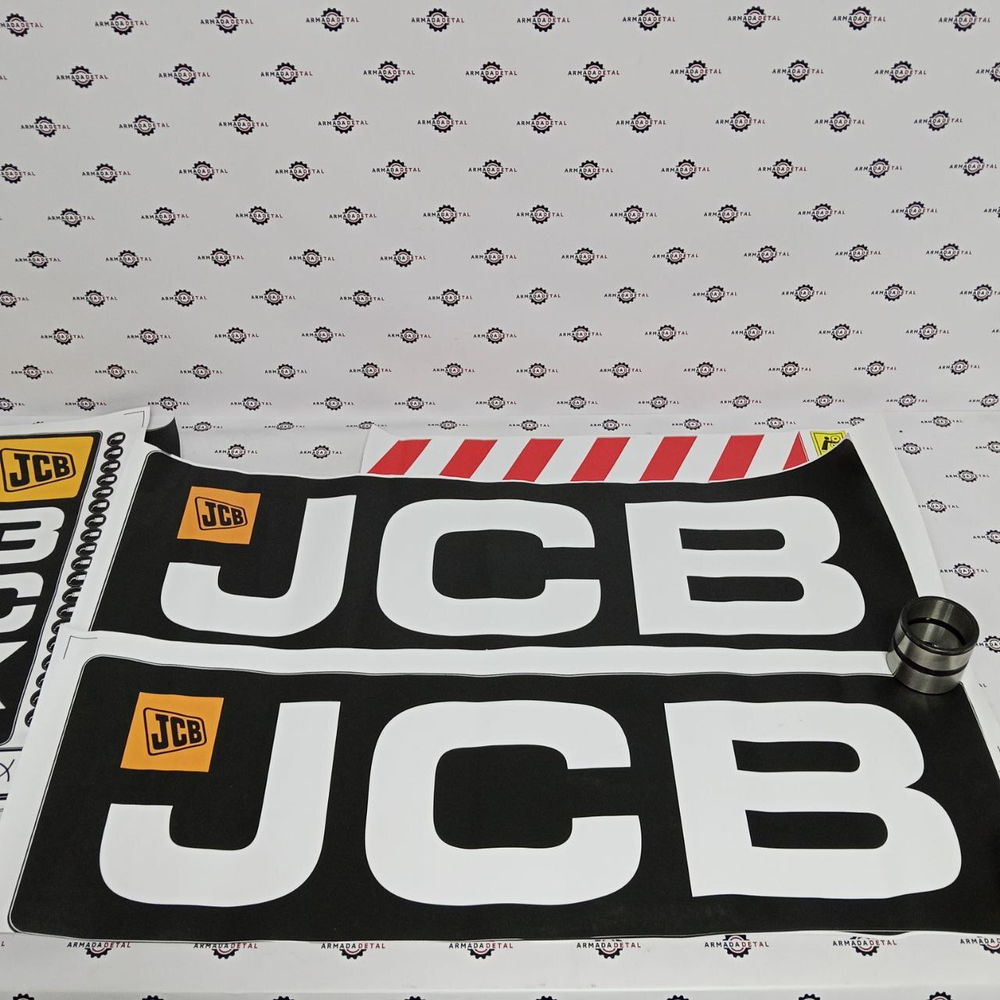Комплект наклеек "JCB 3CX Super" | Аналог