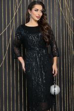 Платье Просто сияй (черное) П11812 LT Collection