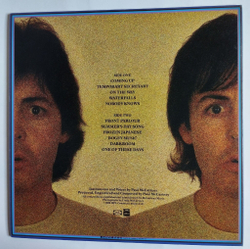 Винтажная виниловая пластинка LP Paul McCartney II (Japan 1980) (Obi)