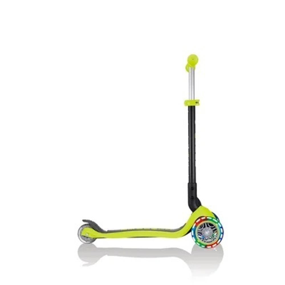 Самокат Globber Go Up Foldable Plus Lights зеленый