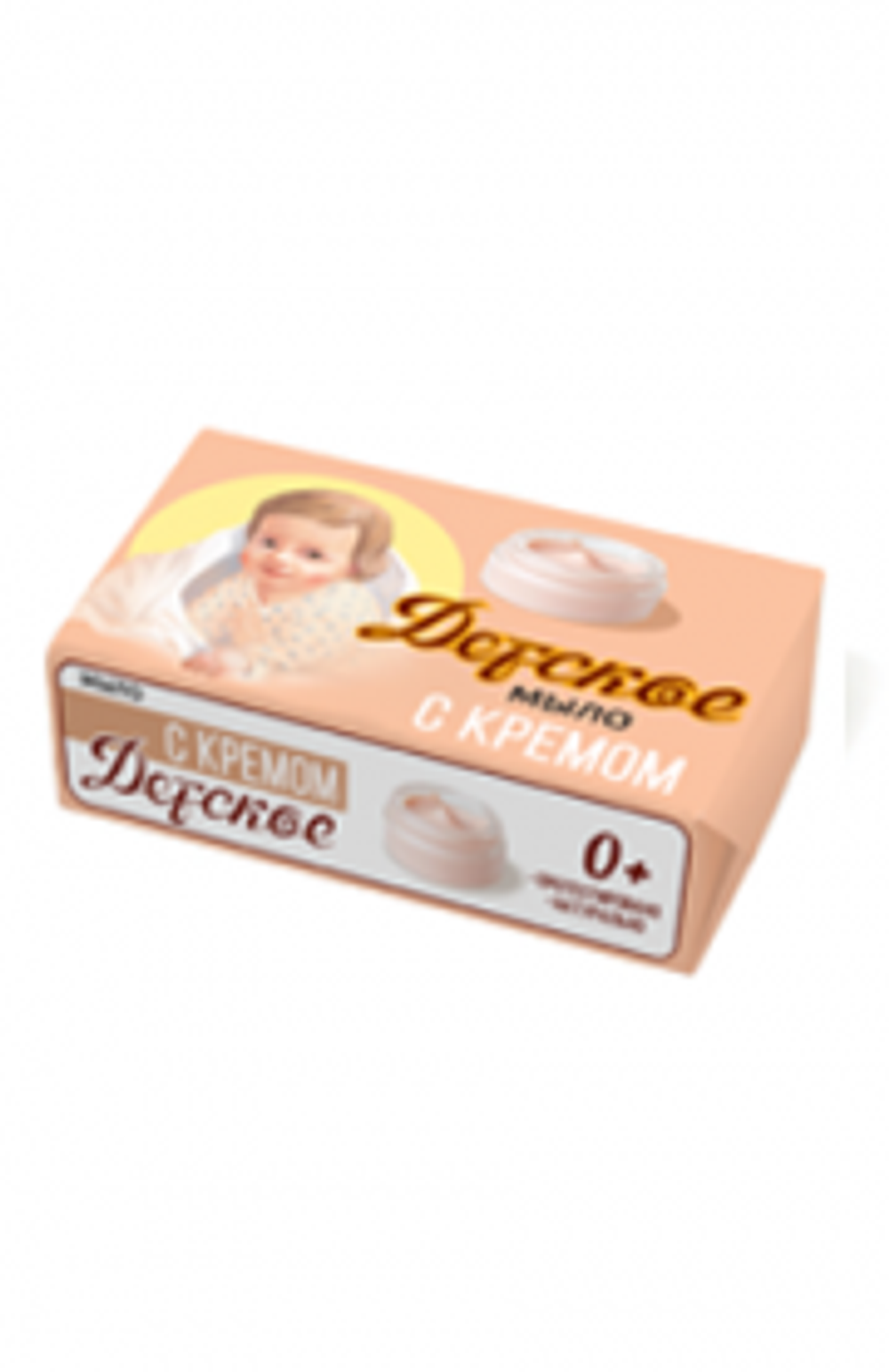 Мыло туалетное мыло "ДЕТСКОЕ" С Кремом 90г.