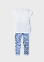 футболка с леггинсами