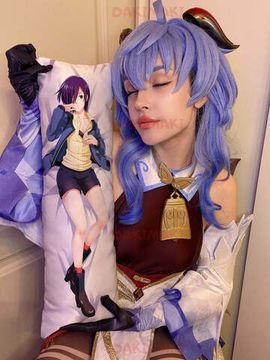 Мини дакимакура Тока Киришима из Токийский Гуль арт. M0201, 60х20 см