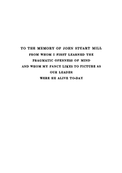 Pragmatism A New Name For Some Old Ways Of Thinking | James William