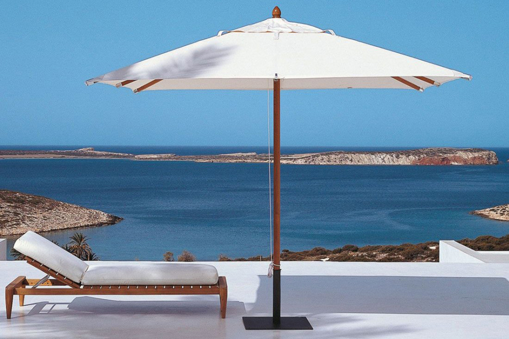 Зонт профессиональный Scolaro Palladio Standard, натуральный, слоновая кость