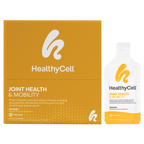 HealthyCell, Здоровье и подвижность суставов, апельсин, 30 гелевых пакетиков по 25 мл (0,84 жидк. Унции)