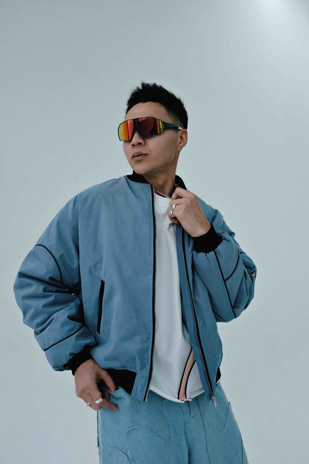 Бомбер VNVA синий