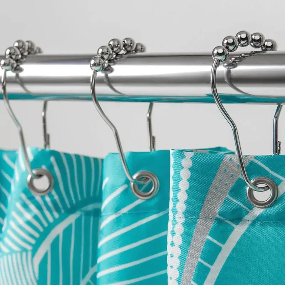 Кольца металлические фигурные, 12 шт