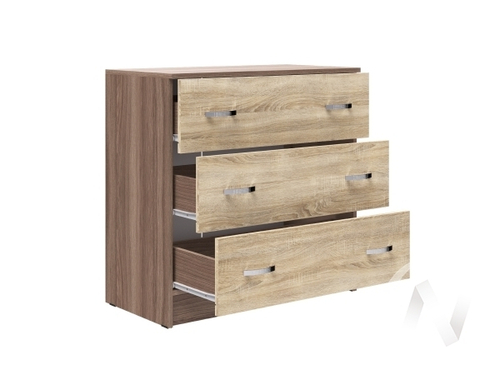 Комод Спальня Ронда (ясень шимо/дуб сонома)
