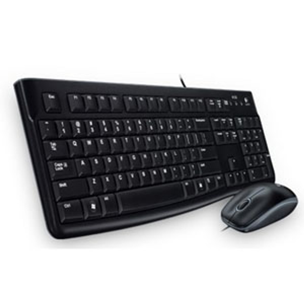 Клавиатура + Мышь Logitech Desktop MK120 Black USB (920-002561), ( 920-002589)