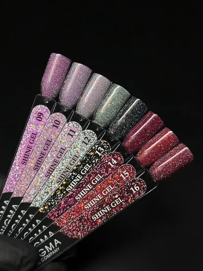 Гель для наращивания ENIGMANIC Shine gel 13 15g.
