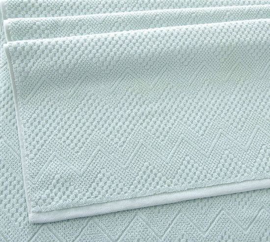 Полотенце махровое Восторг нежная мята 50x90 см