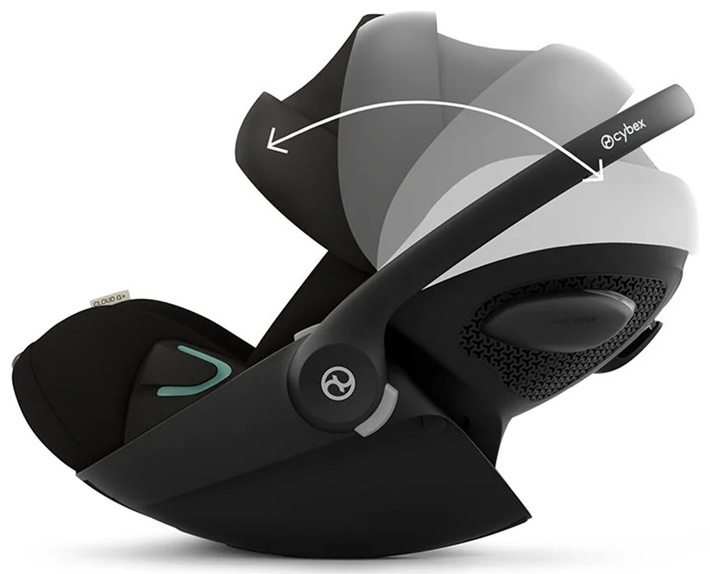Коляска Cybex Priam IV Rosegold complete Cloud G Moon Black Plus Base G 3 в 1 Mirage Grey