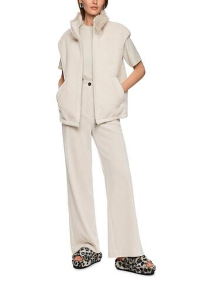 Marc Cain Жилет дополненный воротником из искусственного меха