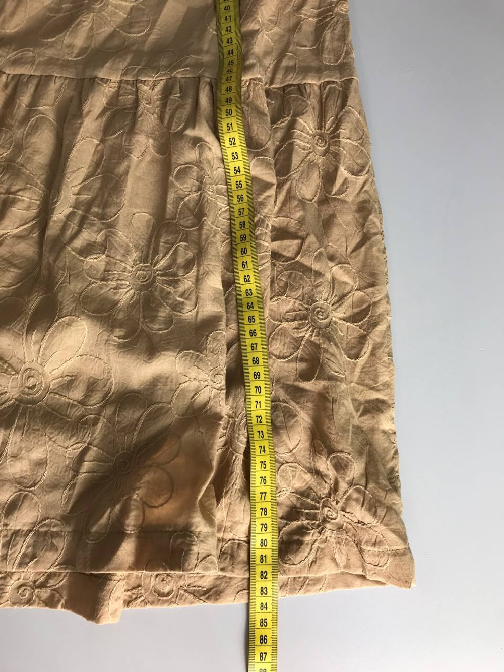 Юбка для летних приключений, визуально на 48 размер