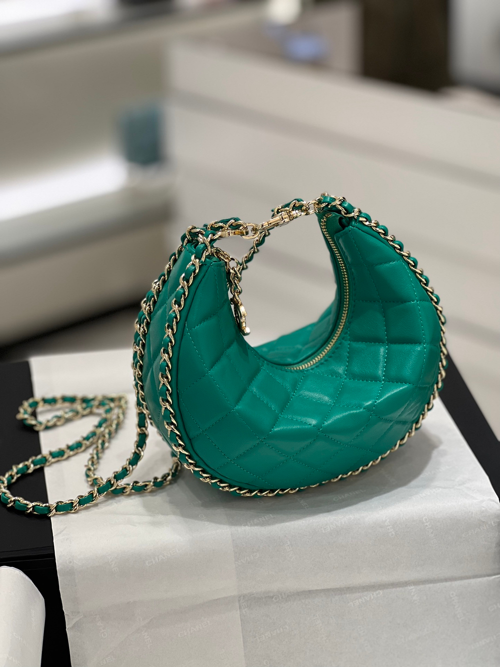 Chane1 Small Hobo Bag 20 cm