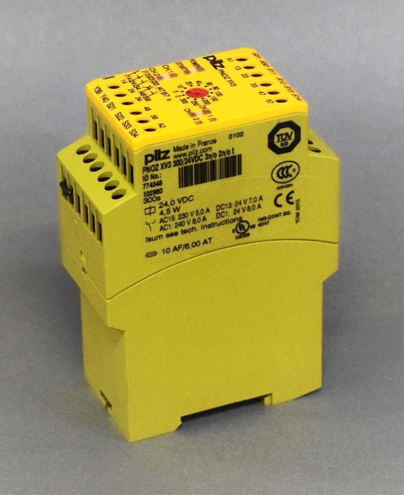 PILZ PNOZ XV3 300/24VDC 3n/o 2n/o t