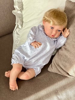 Кукла Реборн Nines 48см Susette мягконабивная (N0238)