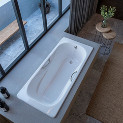 Ванна чугунная Goldman Donni 170х75х42, +ножк/ручк