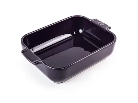 Peugeot Керамическое блюдо Appolia 25х15,5см баклажаны