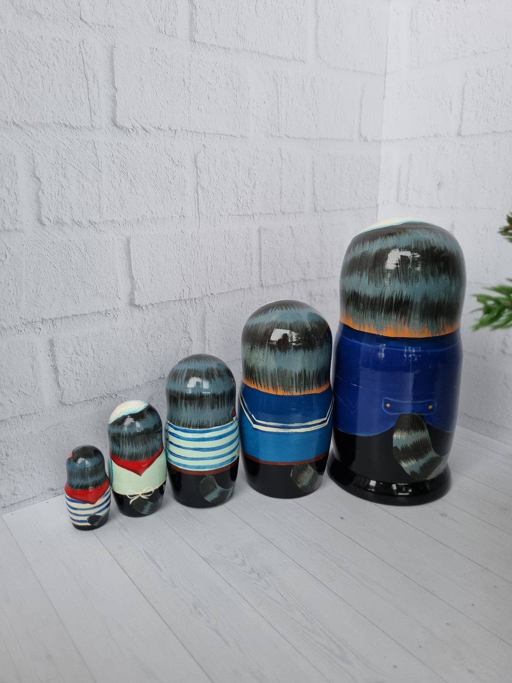 Маттешка "Котик Моряк" 5мест