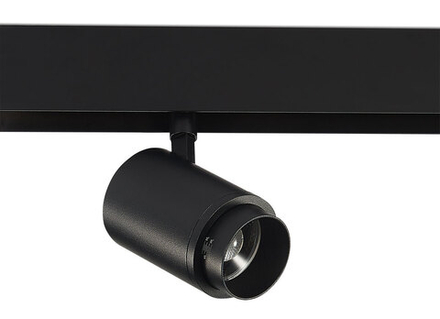 Светодиодный светильник Pratica для SPACE Track system 15Вт, D60xL116xH150 мм, 1288Лм, 15-60°, 3000К, диммируемый 0-10В, Ra>90, черный