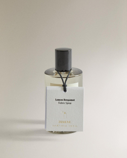 Zara Home Ароматический спрей для тканей и одежды Lemon Bergamot 100 мл, освежитель, аромат свежий цитрусовый