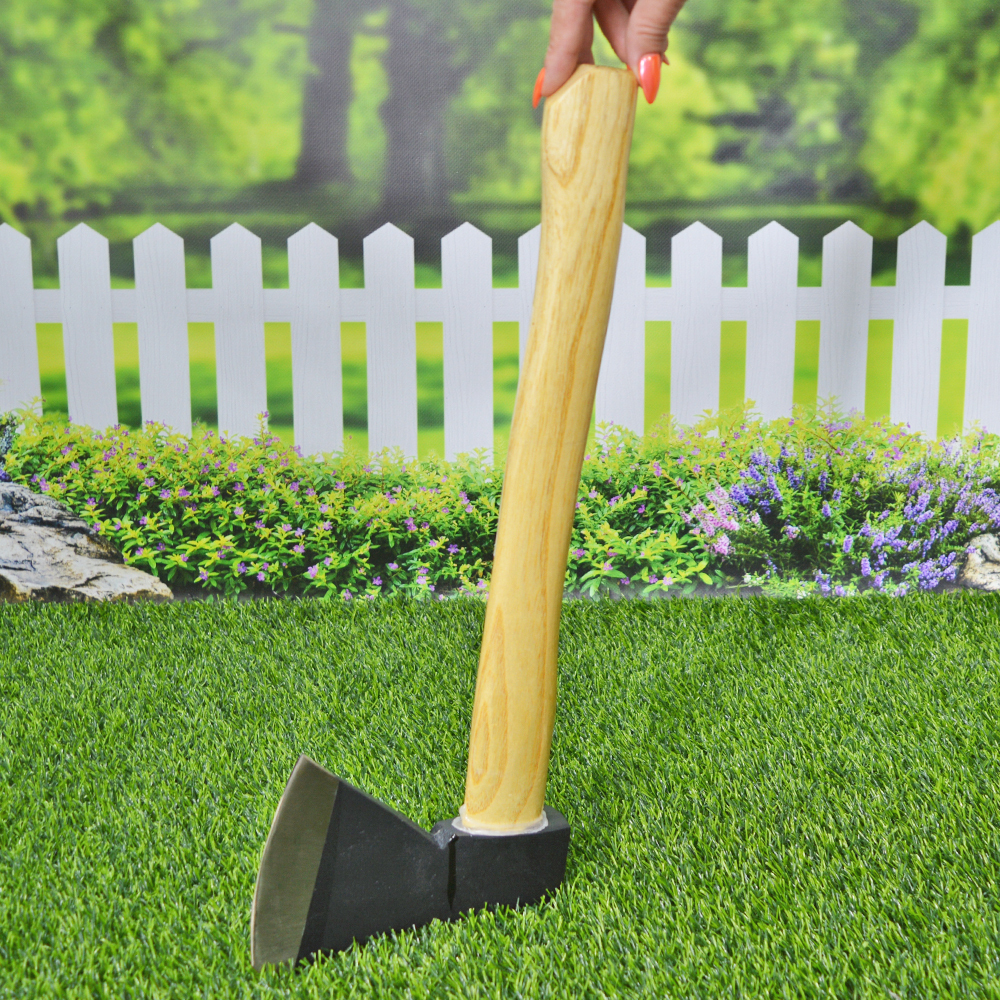 Топор 1000гр с деревянной ручкой