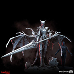 Отвартительные The Abhorrents 32мм Миниатюры (32mm / Без покраса / Crimson Order Knight)