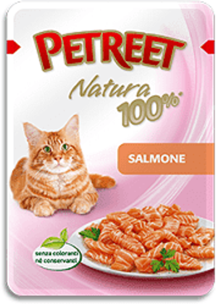 Petreet Пауч для кошек Лосось 85 г