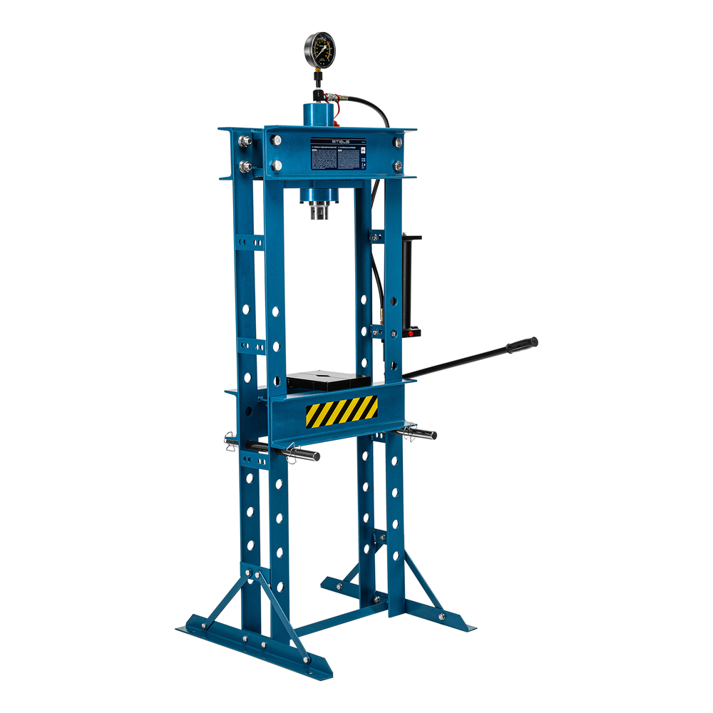 Пресс гидравлический с манометром, 30 т Stels