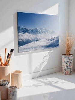 Картина на стену 40 X 50 Снежный пейзаж