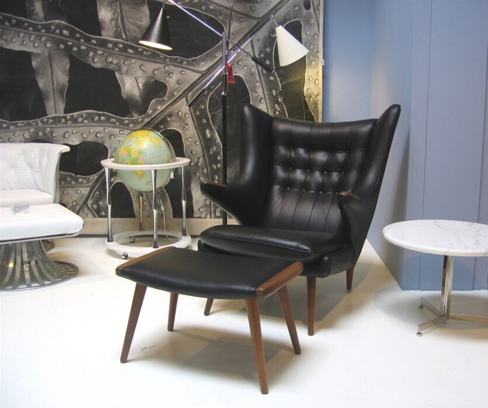 Кресло Papa Bear с оттоманкой